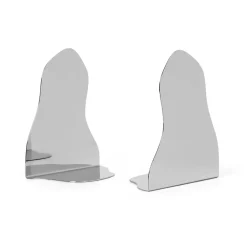 Discount Ferm Living Soporte de libro Pond set de 2, Mirror polish Plateado