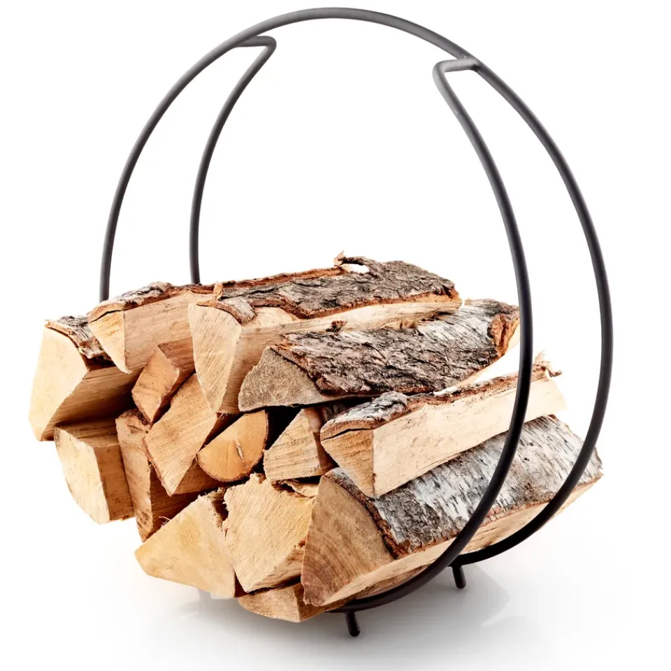Outlet Eva Solo Soporte para leña FireGlobe, Negro