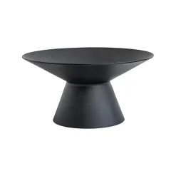 Clearance Cooee Design Soporte para vela pequeña Uma, Black Negro