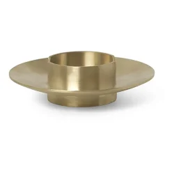 New Ferm Living Soporte para velas , bronce Color dorado