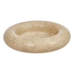 Discount OYOY Soporte para velas Savi mármol Ø13,8 cm, Beige