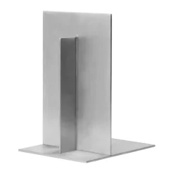 Discount Ferm Living Soportes para libros Lager, 2-pack, Aluminium Plateado