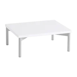 Muuto Stacked sistema de almacenamiento podium base tubular 43,5×35 cm, Blanco-gris BlancoGris