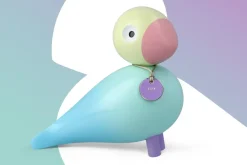Hot Kay Bojesen Denmark Story bird, Alegría Azul