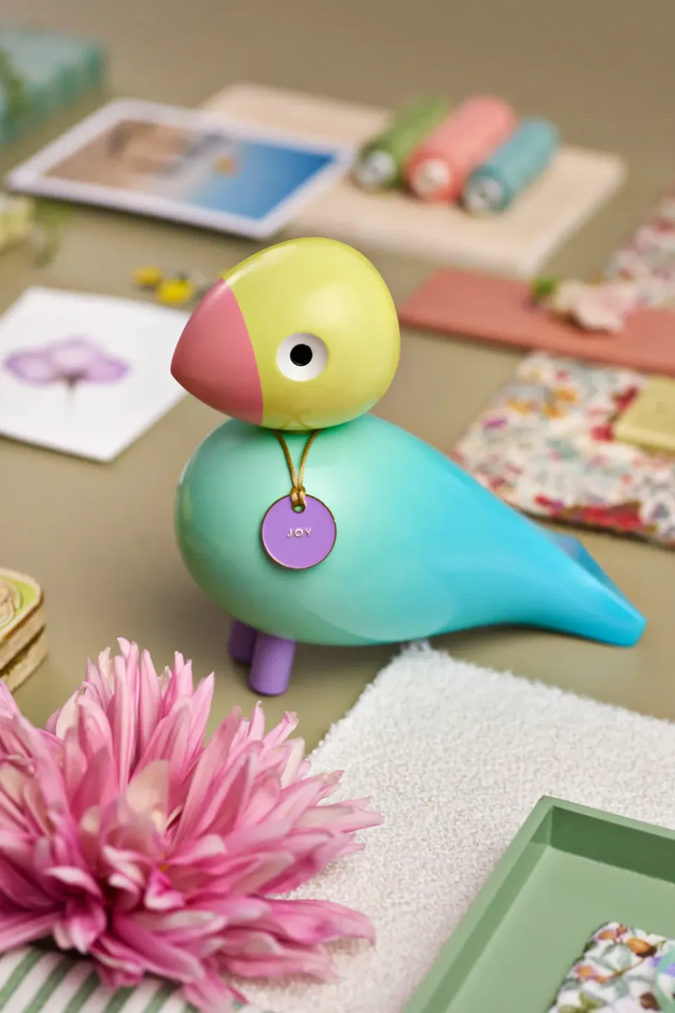 Hot Kay Bojesen Denmark Story bird, Alegría Azul
