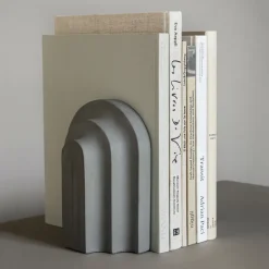 Clearance Woud Sujetalibros Arkiv, hormigón Gris