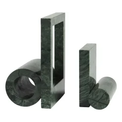 Sale Woud Sujetalibros Booknd mármol, Verde