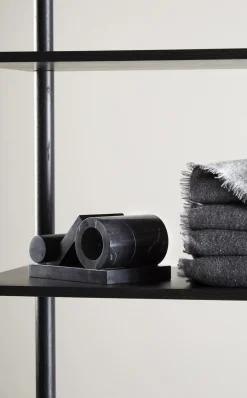 Outlet Woud Sujetalibros Booknd mármol, Negro
