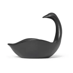 Best Ferm Living Swan Centrepiece, Black Negro