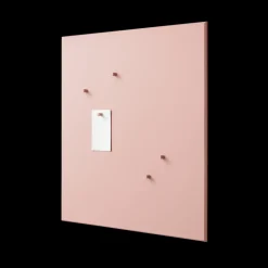 Best Montana Tablero de notas noticeboard 69,6x69,6 cm, Ruby Rosa