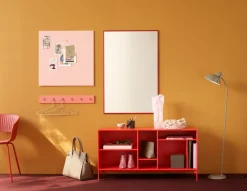 Best Montana Tablero de notas noticeboard 69,6x69,6 cm, Ruby Rosa
