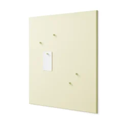 Online Montana Tablero de notas noticeboard 69,6x69,6 cm, Vanilla Blanco