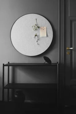 New Gejst Tablero de notas Retell pinboard Ø80 cm, claro Gris