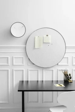 New Gejst Tablero de notas Retell pinboard Ø80 cm, claro Gris