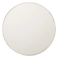 Hot Gejst Tablero de notas Retell pinboard Ø80 cm, -latón Blanco