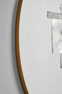 Hot Gejst Tablero de notas Retell pinboard Ø80 cm, -latón Blanco