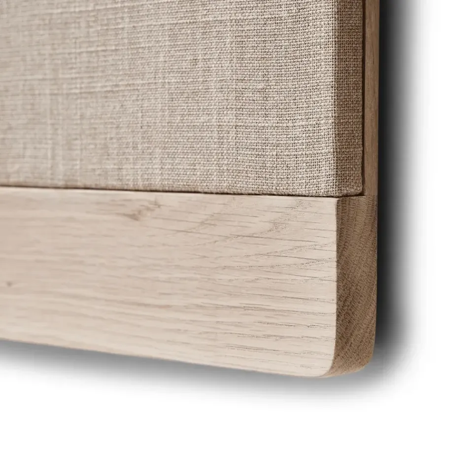 Form & Refine Tablón de corcho Rim 60x145 cm, Roble blanco Beige