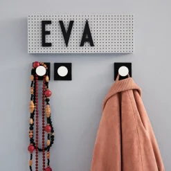 New Design Letters Tablón de letras pequeño, Gris