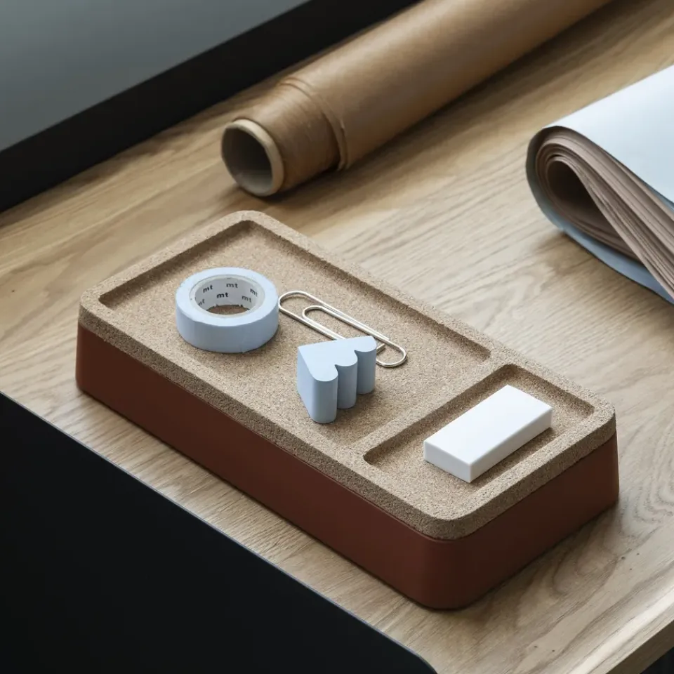 Muuto Tapa Arrange Desktop 12x24 cm, Cork Marrón
