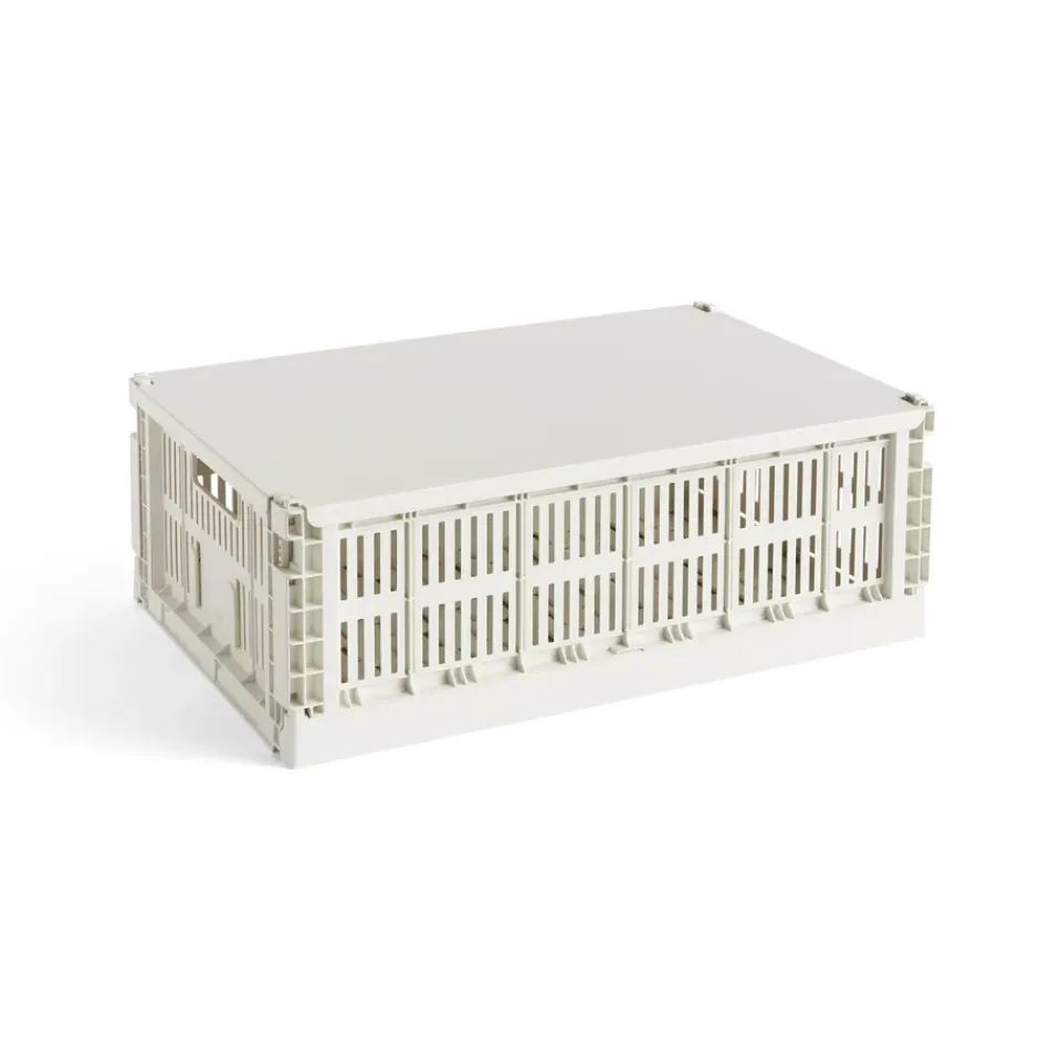HAY Tapa grande Colour Crate, Off-white Blanco