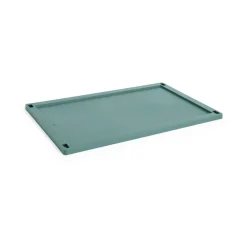 Discount HAY Tapa grande Colour Crate plastic, Dark green Verde