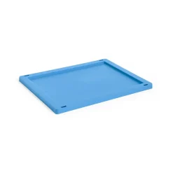 Clearance HAY Tapa mediana Colour Crate plastic, Electric blue Azul