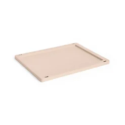 Sale HAY Tapa mediana Colour Crate plastic, Powder Beige