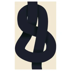 Clearance Paper Collective The Knot, 50x70 cm Azul