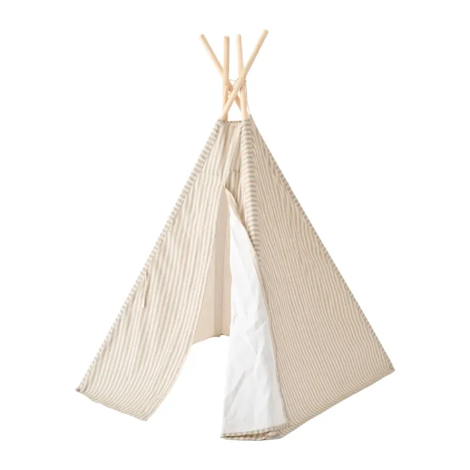Discount Kid's Concept Tienda tipi Kid's Base 100x95x140 cm, Rand BlancoAzul