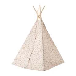 Best Kid's Concept Tienda tipi Kid's Base 100x95x140 cm, Prick Blanco