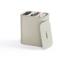Joseph Joseph Tota Trio Luxe cesta de ropa 90 L, Ecru Beige