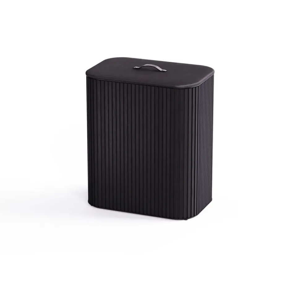 Sale Joseph Joseph Tota Trio Luxe cesta de ropa 90 L, Black Negro