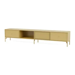 Hot Montana TV banco OCTAVE VII, 157 Cumin-brass Amarillo