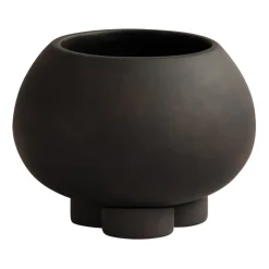 Discount 101 Copenhagen Urchin Maceta petit Ø17 cm, Coffee MarrónNegro