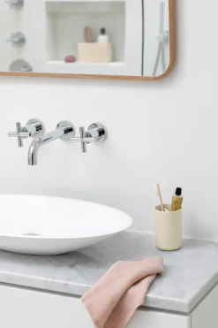 New Brabantia Vaso para cepillos de dientes ReNew , Soft Beige