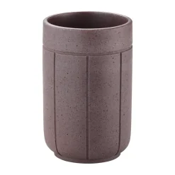 Online Blomus Vaso para cepillos de dientes Kua, Cedar Wood, Ø7 × 11 cm Marrón