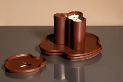 Outlet Iittala Vela aromática Aalto 11 cm, Fuego Marrón