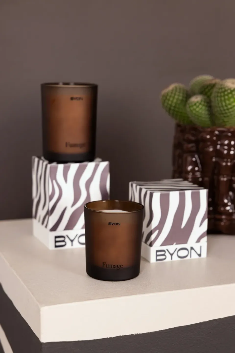 Best Byon Vela aromática Fumage, 30 h Marrón
