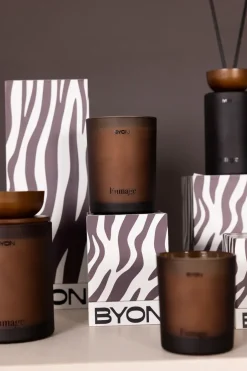 Sale Byon Vela aromática Fumage, 55 h Marrón