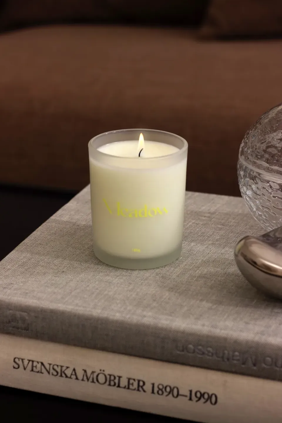 Hot Scandi Living Vela aromática Meadow, 180 g Amarillo