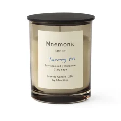 Hot &Tradition Vela aromática Mnemonic MNC5, Turning tide Negro