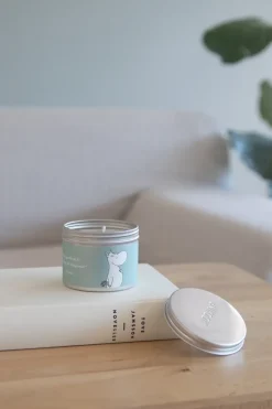 Hot Pluto Design Vela aromática Moomin pequeña 20 h, Moomin Azul