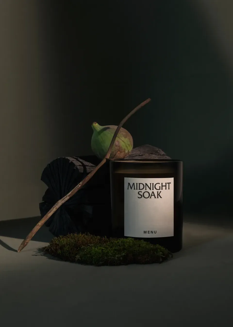 Outlet Audo Copenhagen Vela aromática Olfacte Midnight Soak, 79 g GrisVerdeMarrón