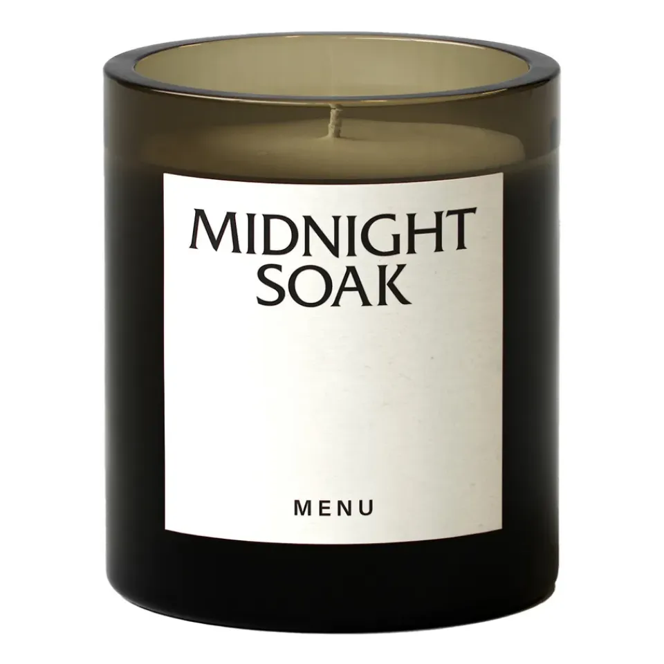 Clearance Audo Copenhagen Vela aromática Olfacte Midnight Soak, 235 g GrisVerdeMarrón