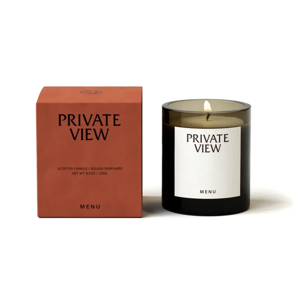 Hot Audo Copenhagen Vela aromática Olfacte Private View, 235 g GrisVerdeMarrón
