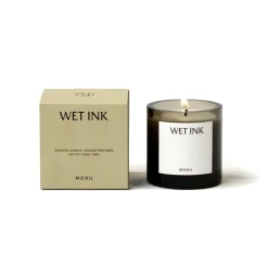 Hot Audo Copenhagen Vela aromática Olfacte Wet Ink, 79 g GrisVerdeMarrón
