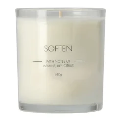 Online Scandi Essentials Vela aromática Soften , 240 g Blanco