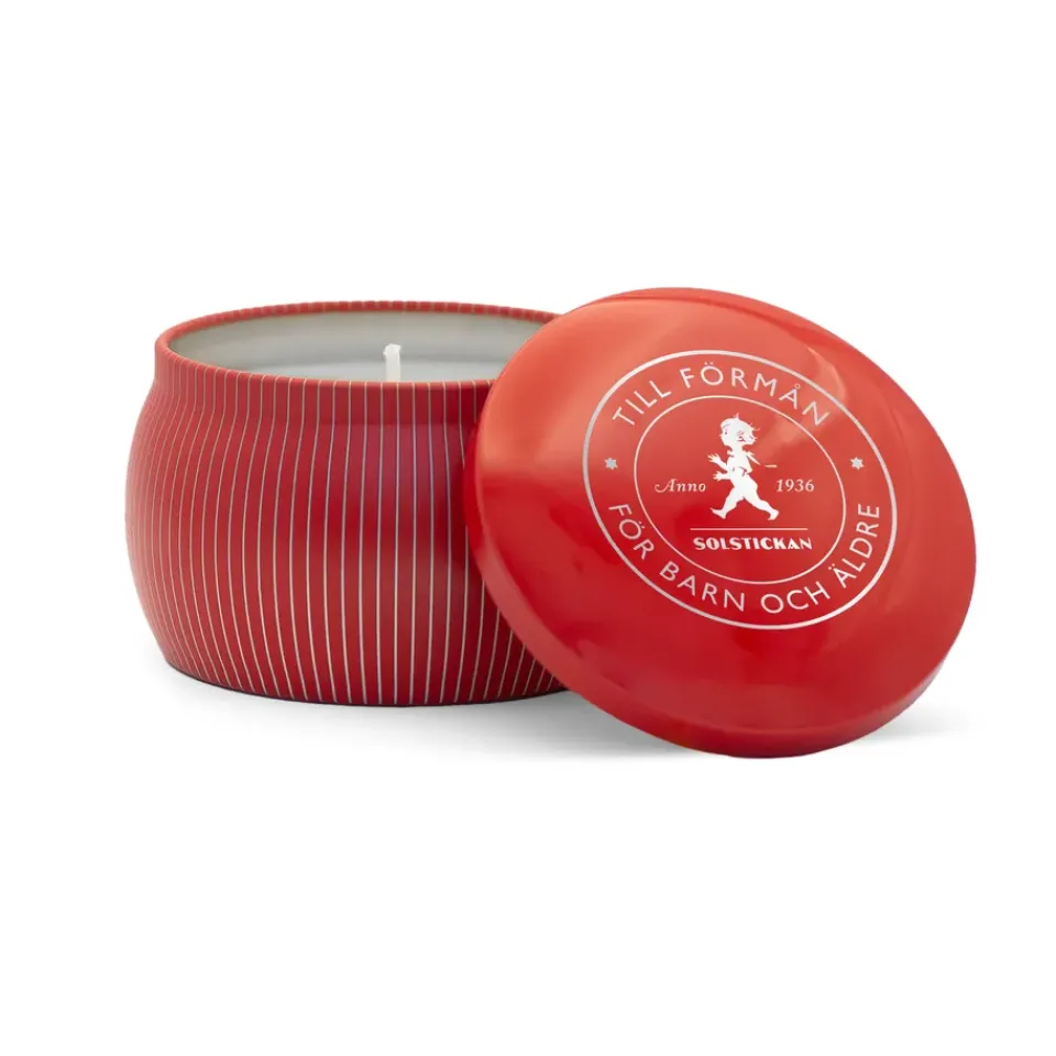 Online Solstickan Design Vela aromática Solstickan 25 h, -canela y naranja Rojo