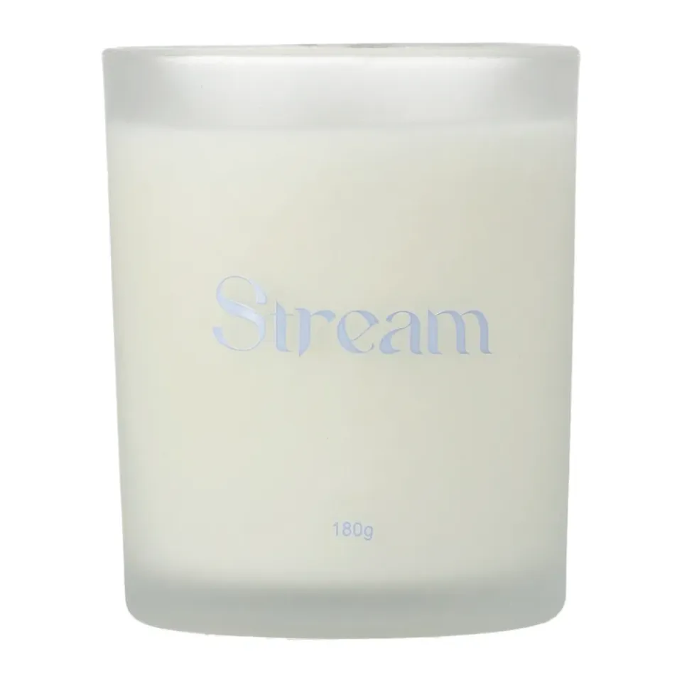 Online Scandi Living Vela aromática Stream, 180 g Azul