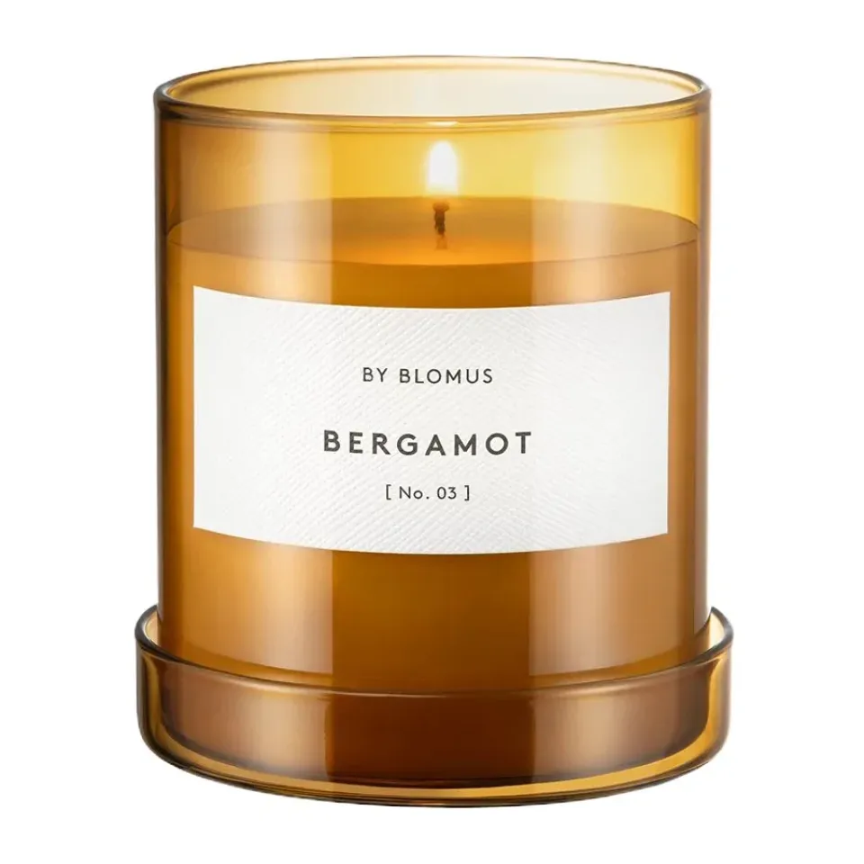 Hot Blomus Vela aromática Vaola Bergamot, L, 45 H Amarillo